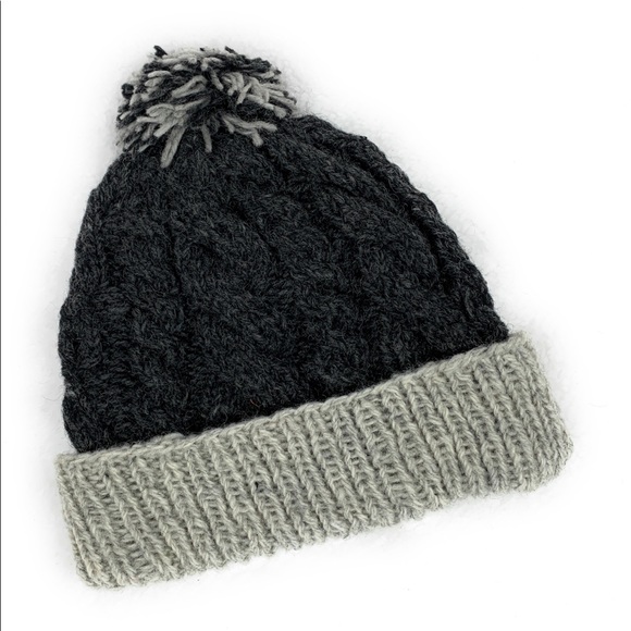 Chunky Knit Wool Beanie - Picture 2 of 4